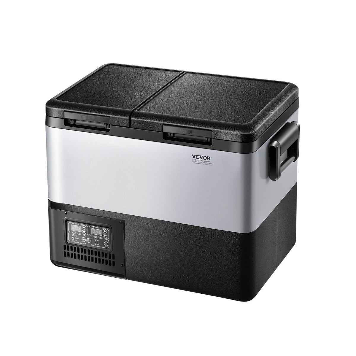 VEVOR Portable Car Refrigerator Freezer Compressor 35L Dual Zone for Car Home