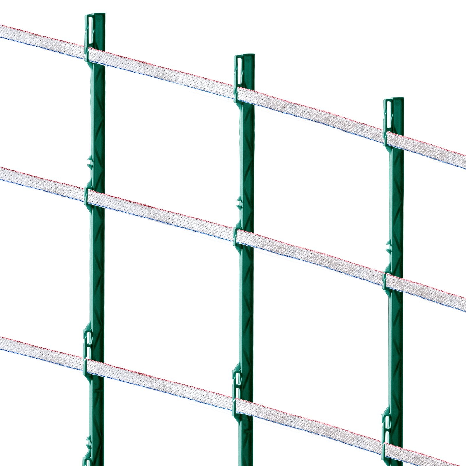 VEVOR Electric Fence Tape, 1640Ft 500M Polytape Fencing Hot Wire, 3/4" Width 6 Stainless Steel Strands for Reliable Conductivity, UV & Rust Resistance, Portable Polywire for Horse Cattle Livestock