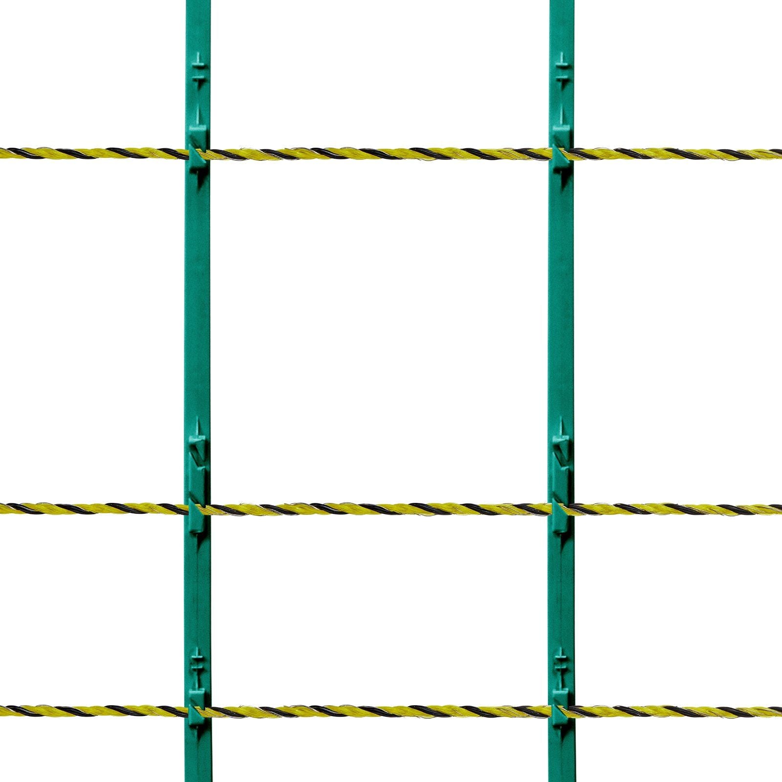 Electric Fence Wire, 3366Ft 1026M Portable Polywire, 1/8" Diameter 6 Stainless Steel Strands for Reliable Conductivity and UV, Rust Resistance, Fencing Rope Line for Horse, Cattle, Livestock