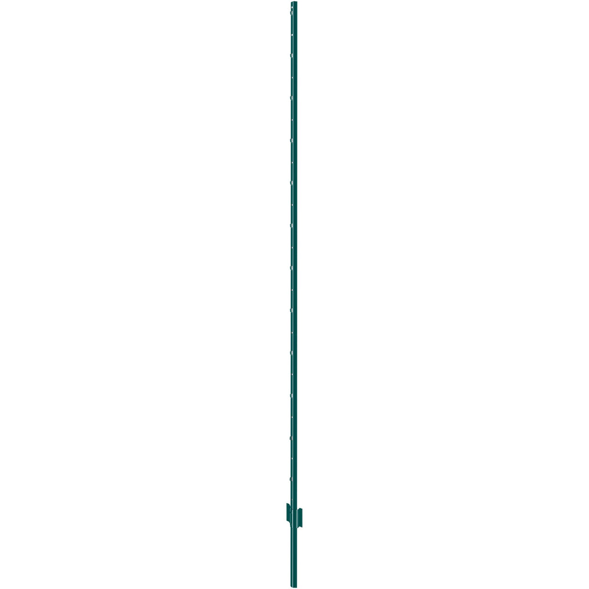 VEVOR 7 Feet Fence Post, 10 Pack U-Channel Heavy Duty Metal Fence Posts, Sturdy Steel Fence Stakes for Garden Yard, Lawn, Farms and Outdoor Wire Fencing, Green