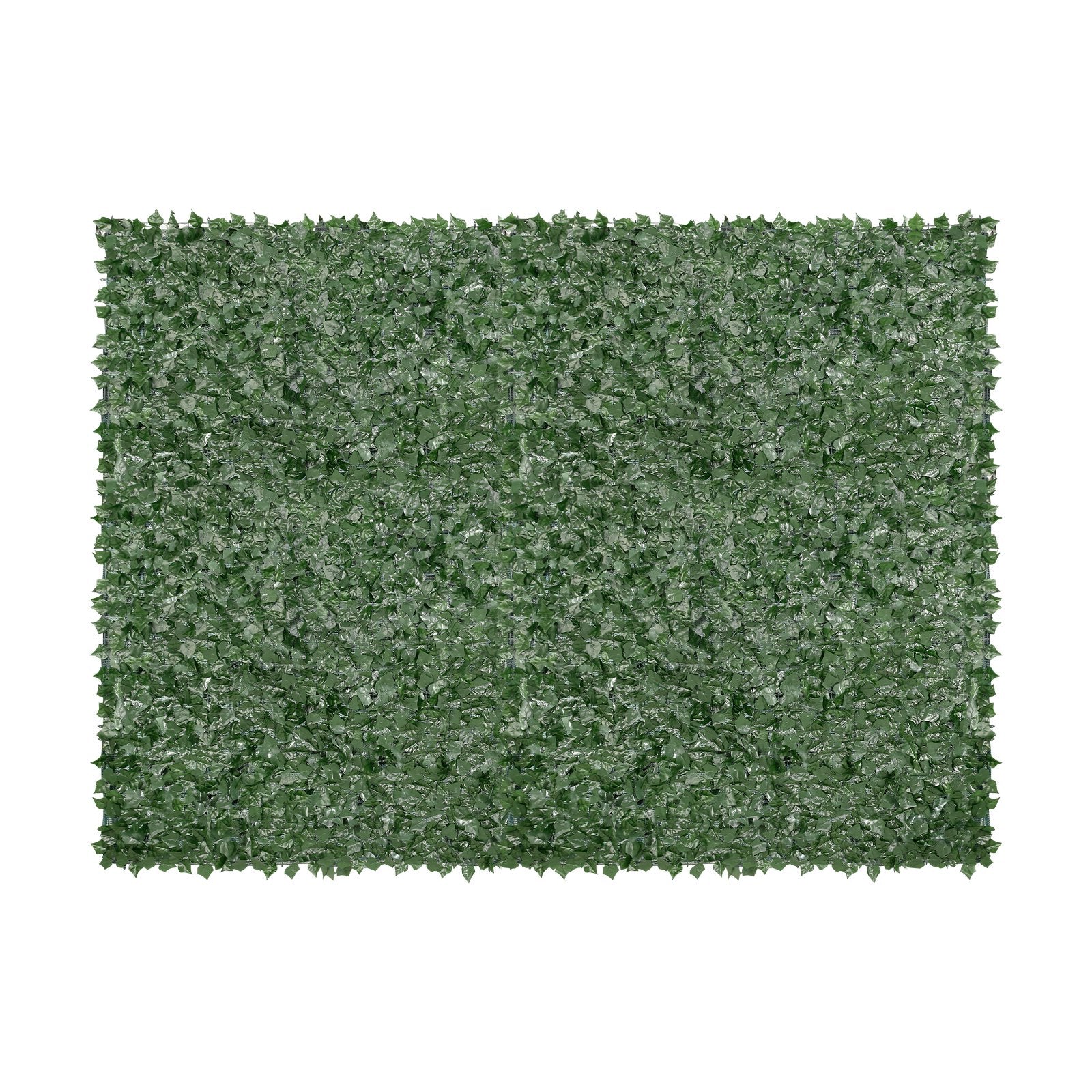 VEVOR Ivy Privacy Fence, 1830 x 2440 mm Artificial Green Wall Screen, Greenery Ivy Fence with Mesh Cloth Backing and Strengthened Joint, Faux Hedges Vine Leaf Decoration for Outdoor Garden, Yard