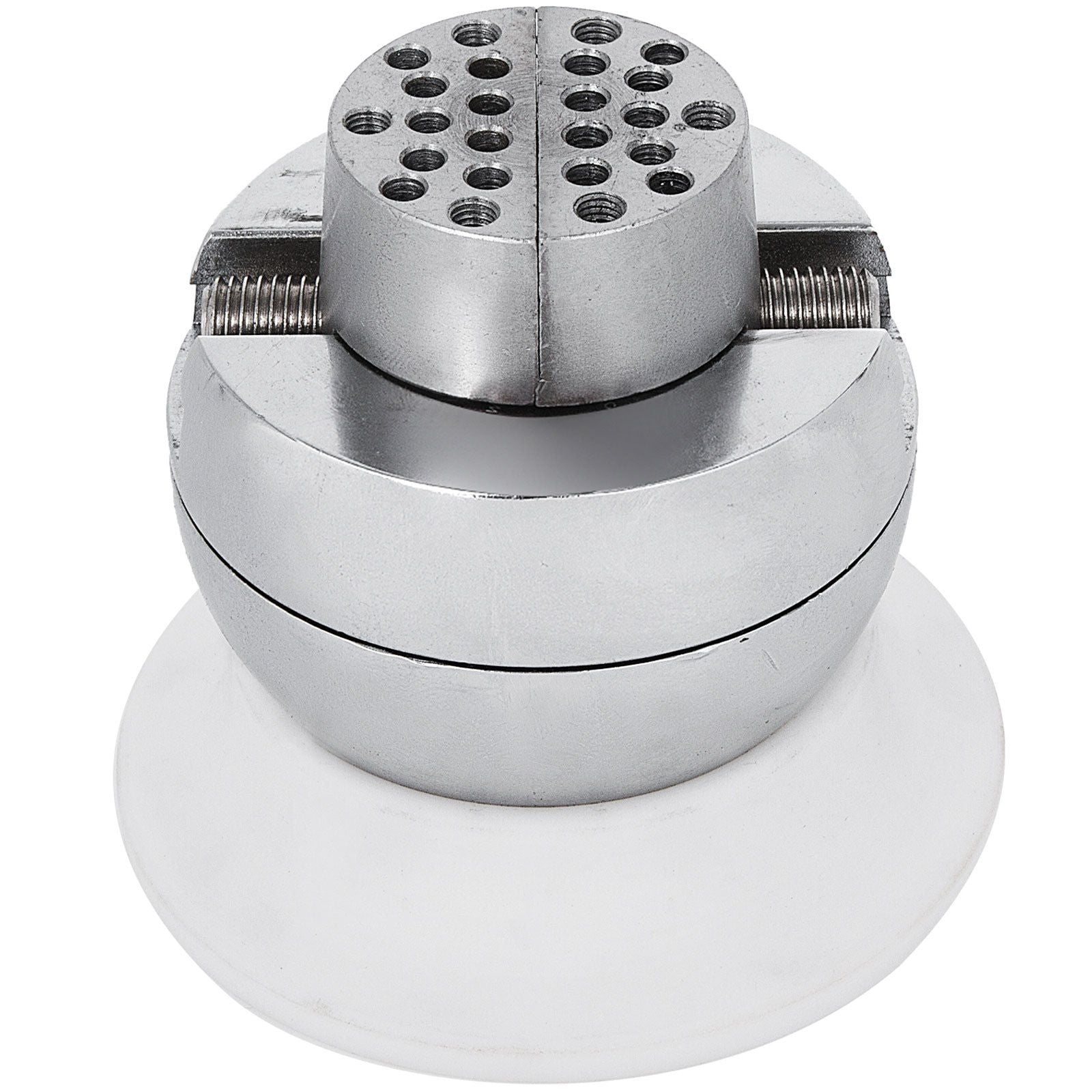 Ball Vise, 3" Engraving Setting Tool, 360° Rotation Engraving Block Vise, 30 PCS Attachment Jewelry Engraving Block Tools Standard Block for Gemstone Inlay and Small-Scale Engraving