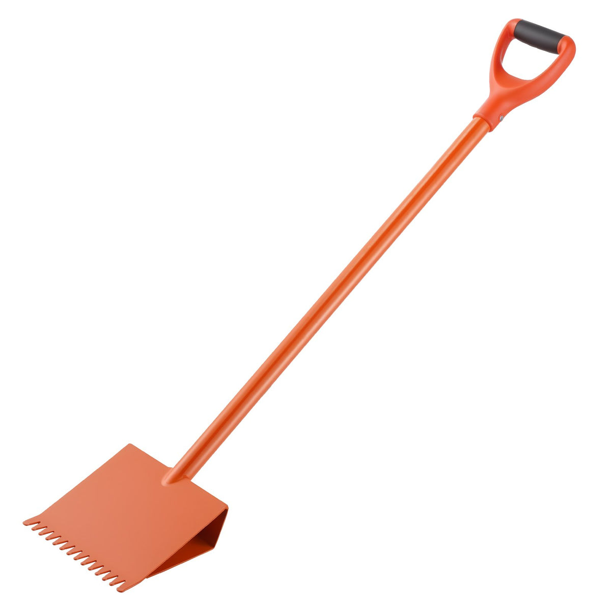 VEVOR Shingle Shovel 1 Pack, D-Grip Handle Shingle Roof Ripper, High Hardness 45# Steel &amp; Lightweight Easy Tearing Off Roofing &amp; Nails Tool, ideal for Commercial and Residential Use,Orange