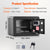 VEVOR Safe, 0.5 Cubic Feet Home Safe, Steel Security Safe with Digital Keypad and 2 Keys, Wall-Mounted Cabinet Safe Protect Cash, Gold, Jewelry, Documents for Home, Hotel, 350 x 250 x 250 mm
