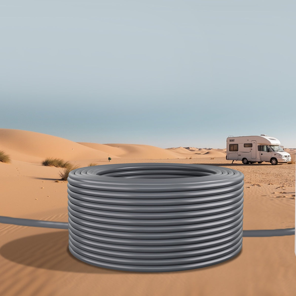 VEVOR Starlink Gen 3 Cable,22.86 m, 26 AWG Copper Core, Durable Extension Cable for Standard Generation 3, Compatible with Starlink Rectangular Satellite V3, Flexible Wiring for RV, Backyard, Camping