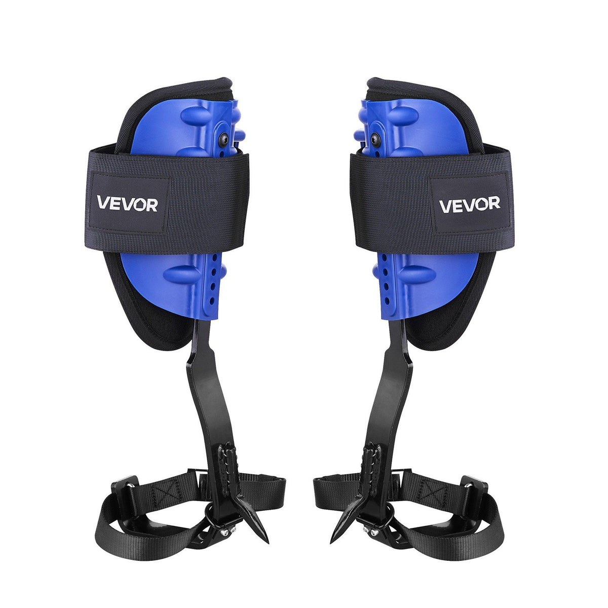 Tree Climbing Spikes Set, Height-Adjustable Tree Climbing Gear with Straps & Waist Harness, 159 kg Load Capacity, Heavy Duty Steel Climb Spurs Arborist Equipment for Fruit Picking Hunting