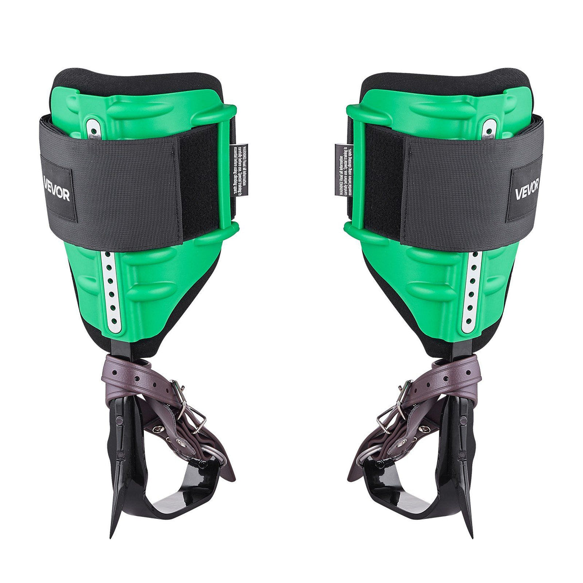 Tree Climbing Spikes Set, Height-Adjustable Tree Climbing Gear with Straps & Spike Protectors, 159 kg Load Capacity, Heavy Duty Steel Climb Spurs Arborist Equipment for Fruit Picking Hunting