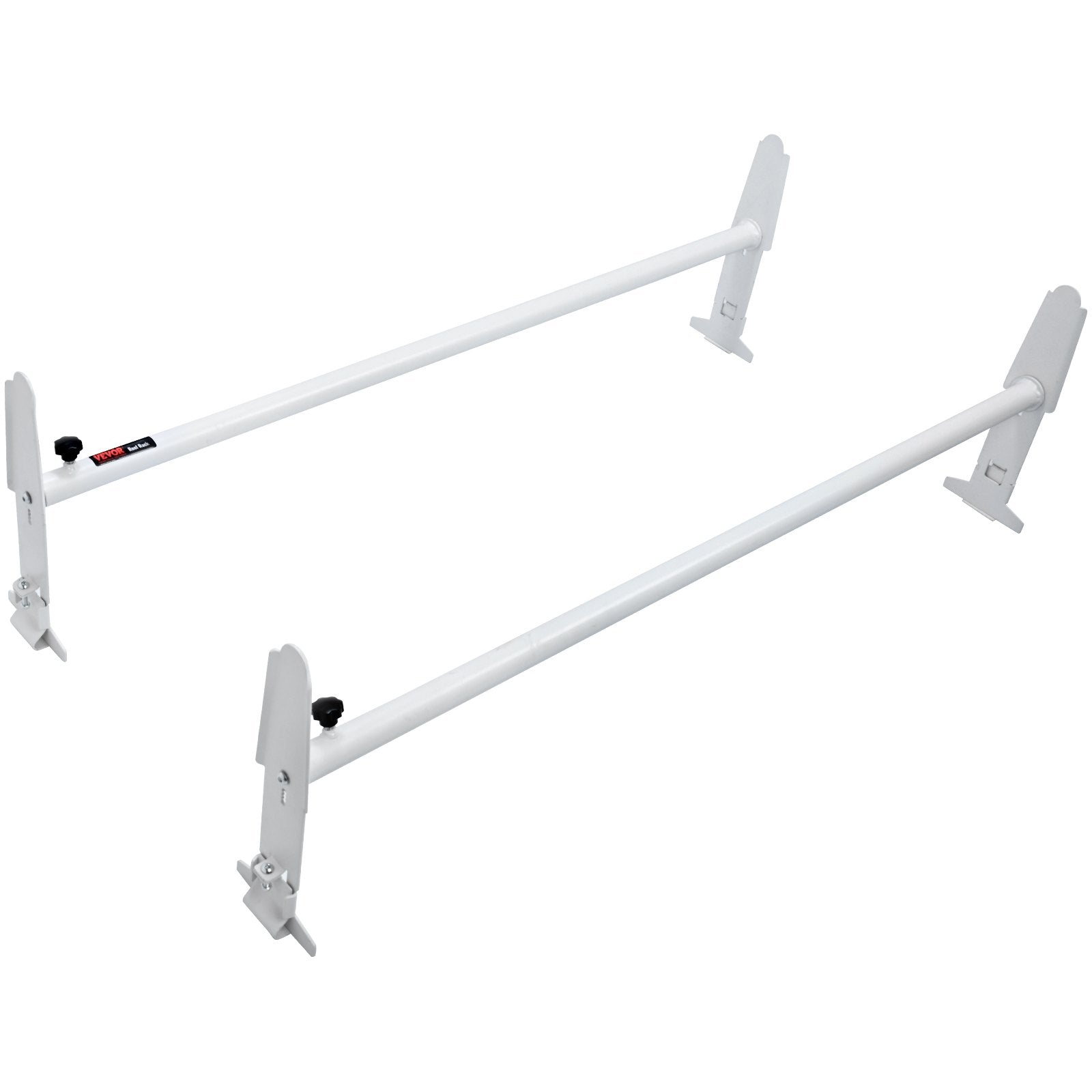 VEVOR 2-Bar Van Roof Ladder Rack Alloy Adjustable 47.2"-78.7" for Full-Size Vans