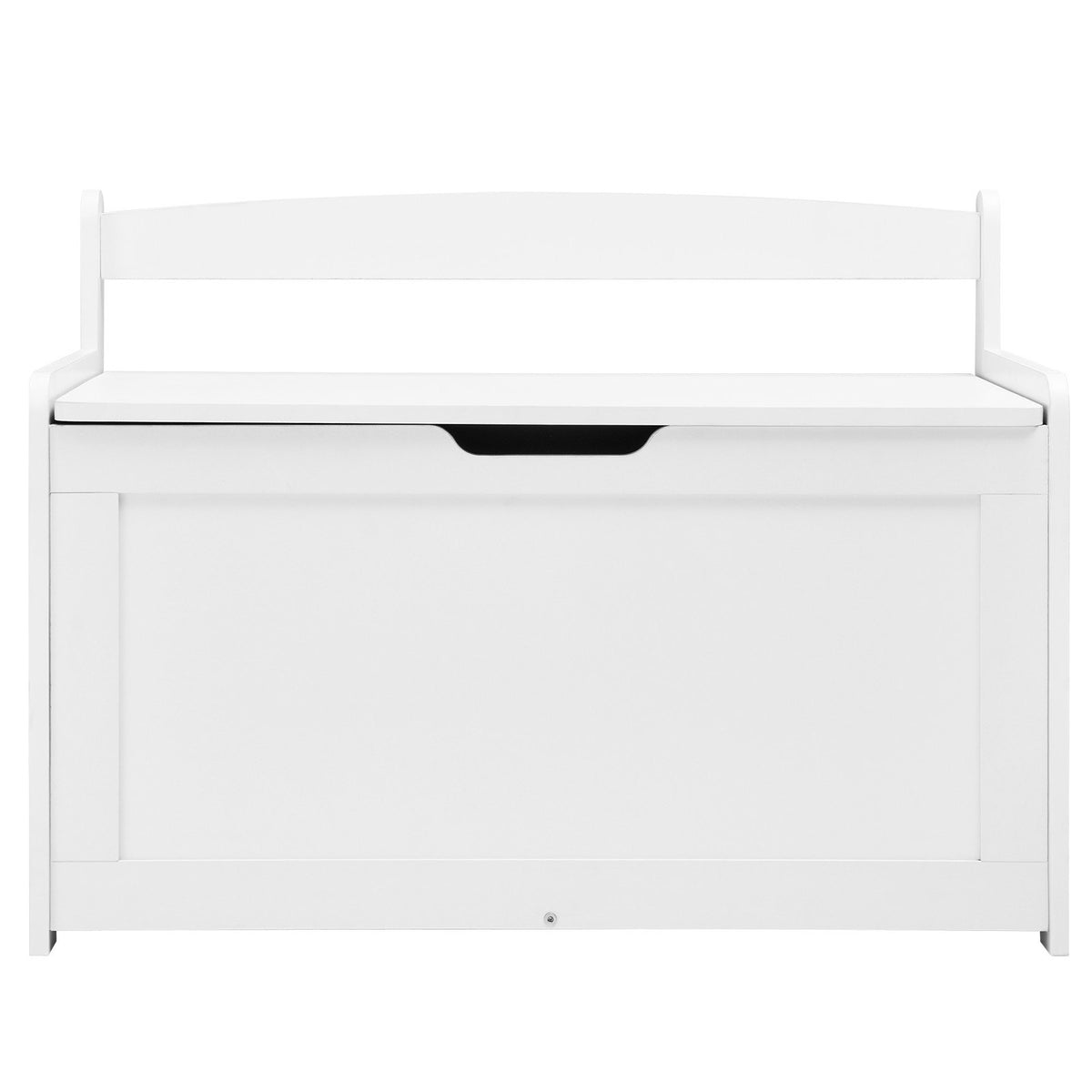 VEVOR Kids Toy Storage Bench Wooden Toy Box Chest 32.68 x 17.91 x 24.02" White