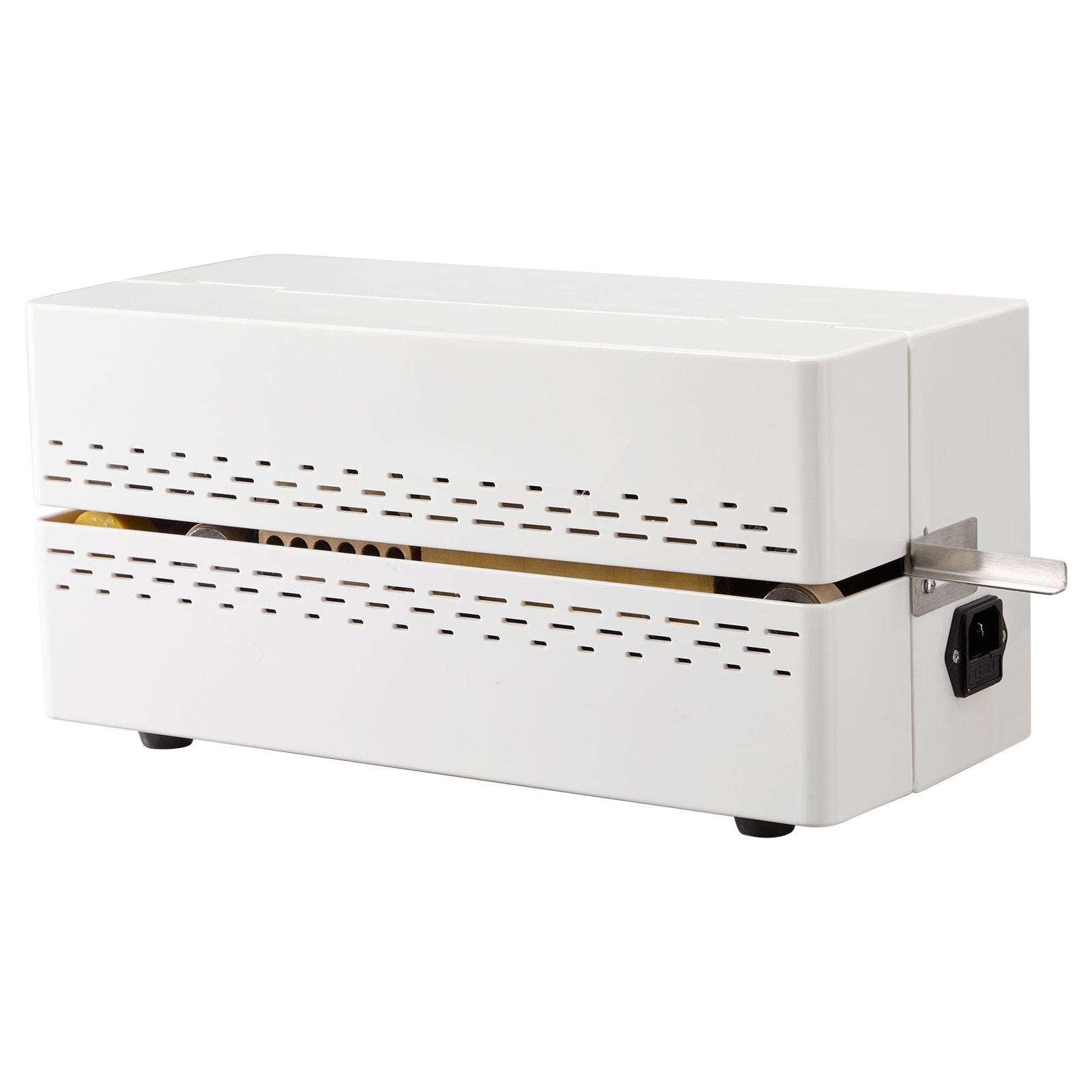 VEVOR Continuous Sealing Machine, 8-12 mm Seal Width, Automatic Continuous Band Sealer with Digital Temperature Control, Automatic Shutdown, Portable Heat Sealing Machine for 0.06-0.2 mm Plastic Bags