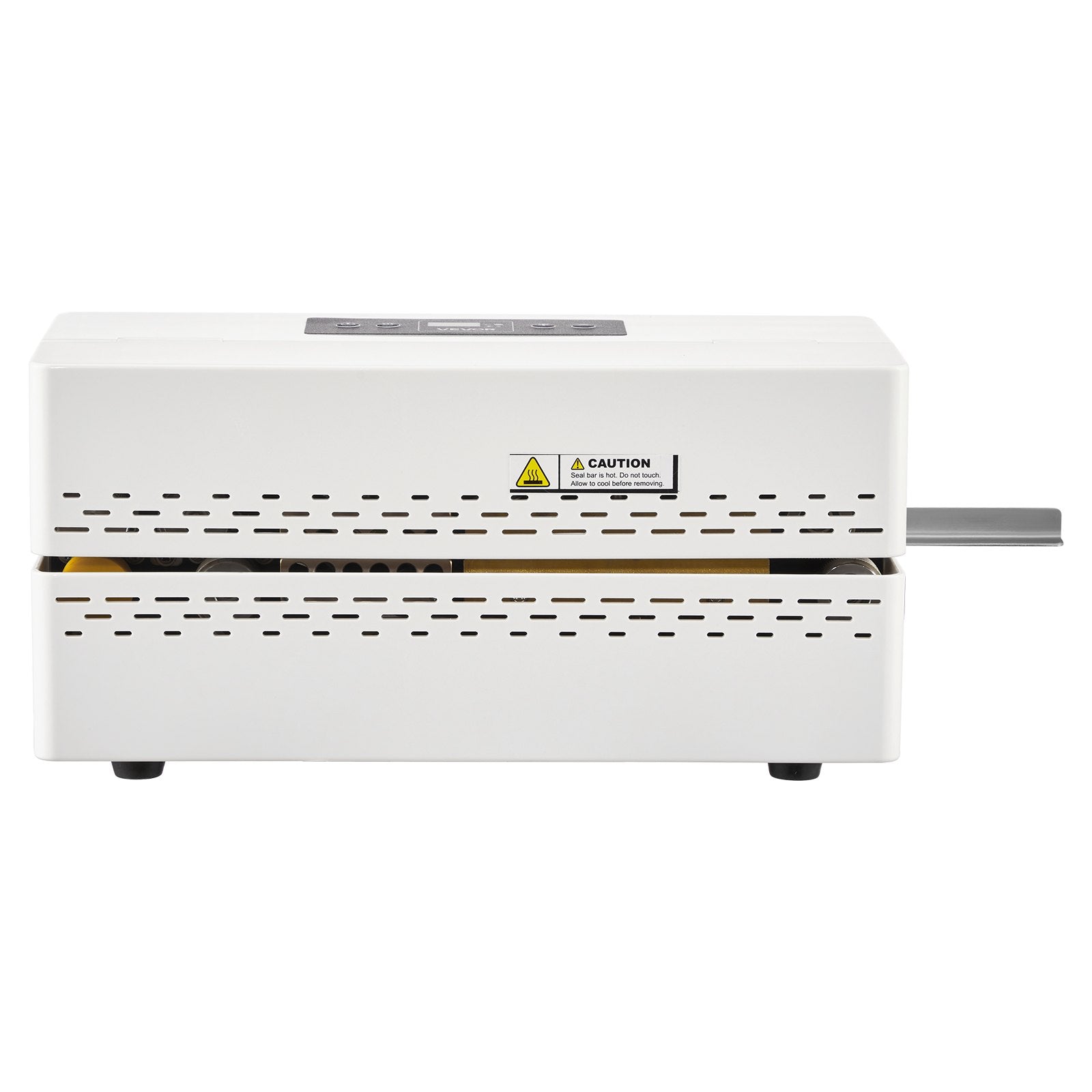 VEVOR Continuous Sealing Machine, 8-12 mm Seal Width, Automatic Continuous Band Sealer with Digital Temperature Control, Automatic Shutdown, Portable Heat Sealing Machine for 0.06-0.2 mm Plastic Bags