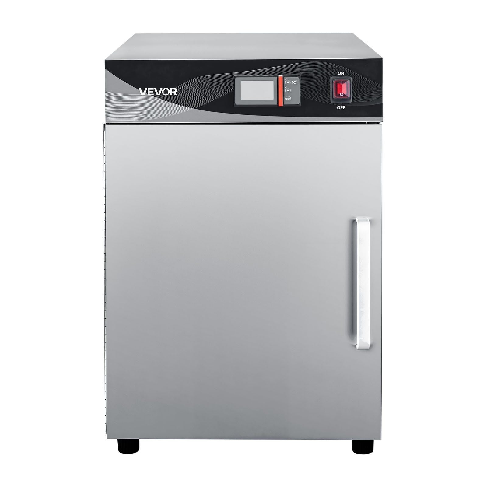 Electric Hot Box Food Warmer, 4-Tier Commercial Warming Cabinet with Water Tray, Single-Door and Adjustable Shelves, Stainless Steel Food Warmer Cabinet, for Restaurant, Kitchen, Pizza, Chicken