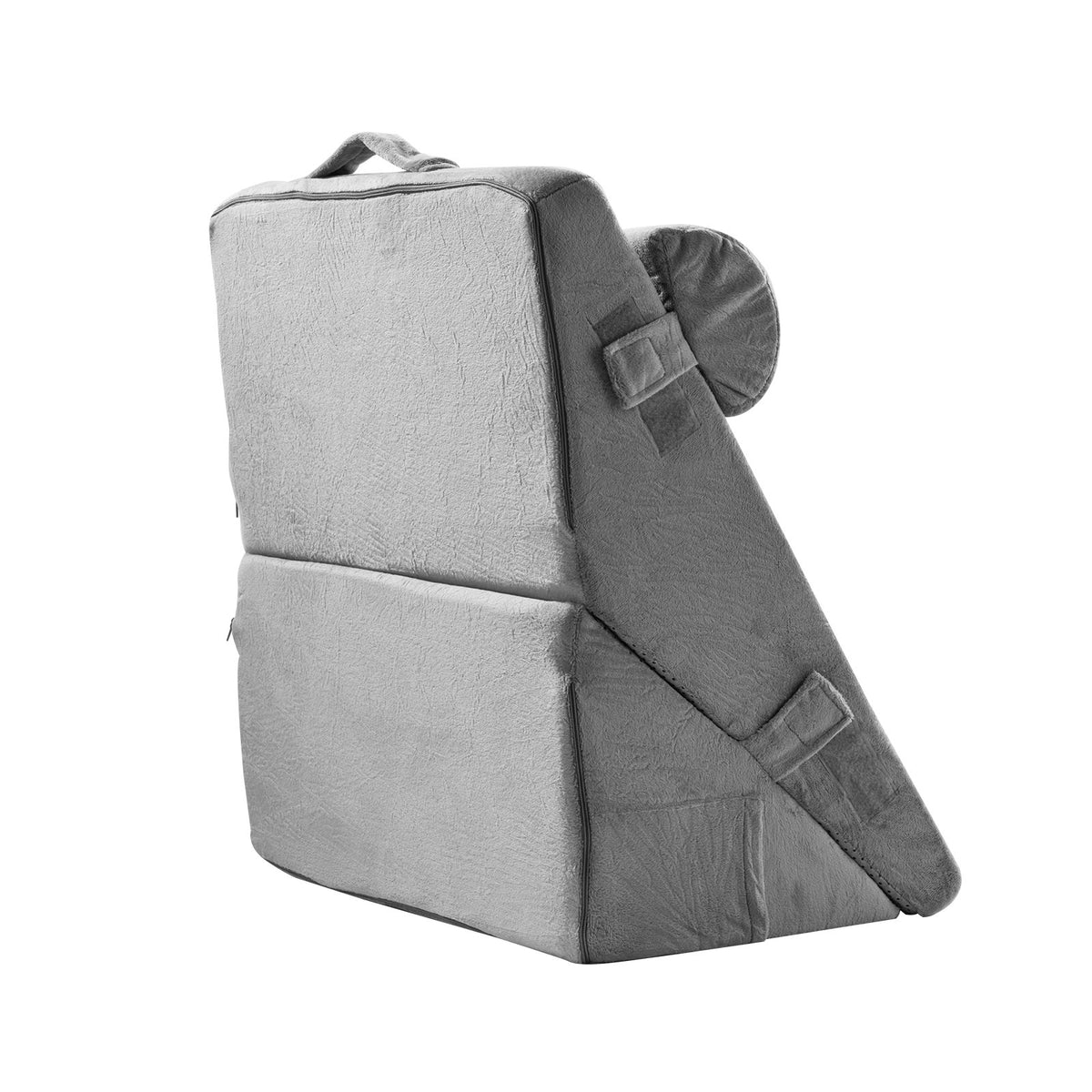 VEVOR Bed Wedge Pillow for Sleeping, 3 Pcs Adjustable Orthopedic Bed Wedge Set, with Washable Cover &amp; Foam Support, Post Surgery Pillow for Acid Reflux, Back Pain, Snoring Relief &amp; GERD, Dark Grey