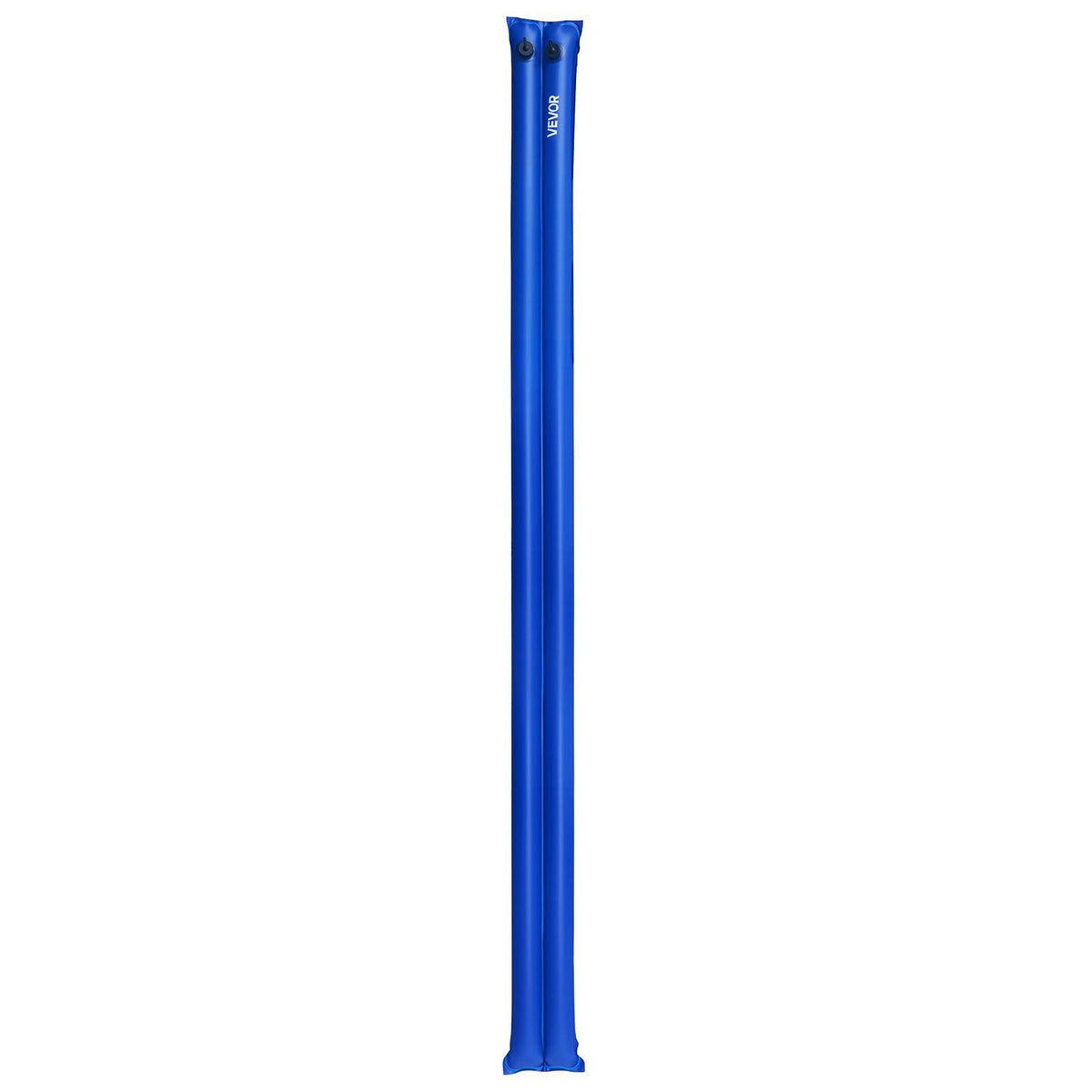 Pool Cover Water Bags, 5 Packs 2560 mm, Double Chamber Pool Cover Water Tubes, 0.4mm Thick PVC Bags Weights with Leakproof Screw Cap, for Inground Swimming-Pool Covers Winter Closing, Blue