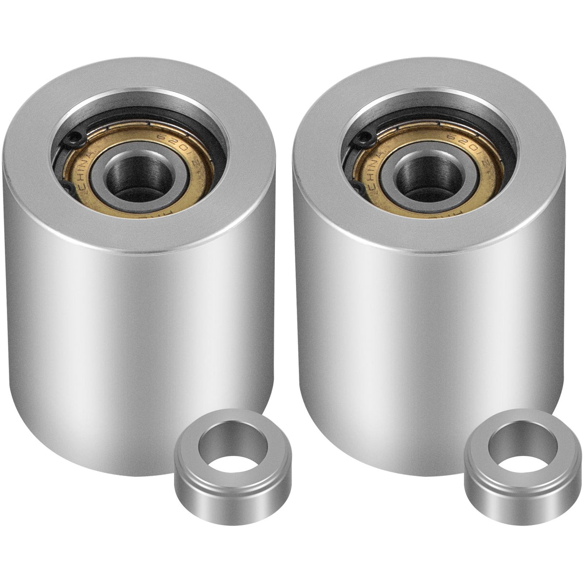 VEVOR Belt Knife Grinder 2"x72" Wheel Set 5" Drive 5/8" Bore 4" Track 2" Idler