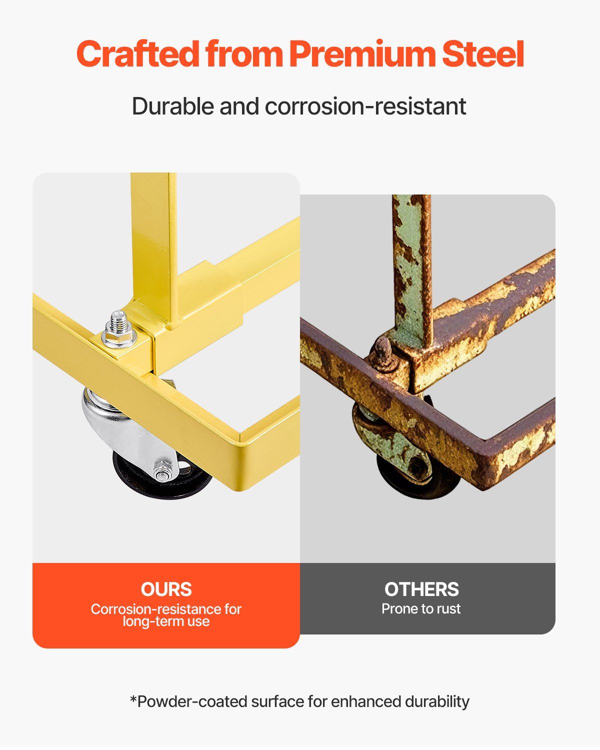 Engine Stand, 340 KG Load Capacity Engine Motor Stand with Adjustable Width & Length, Heavy-Duty Steel Motor Holder with 4 Swivel Casters and 2 Ratchet Straps, Suitable for Most Engines