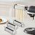 VEVOR 3Pcs Pasta Attachment for KitchenAid Stand Mixer Pasta Roller Cutter Set