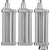 VEVOR 3Pcs Pasta Attachment for KitchenAid Stand Mixer Pasta Roller Cutter Set