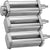 VEVOR 3Pcs Pasta Attachment for KitchenAid Stand Mixer Pasta Roller Cutter Set