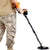 VEVOR Metal Detector for Adults&Kids, 250mm, Professional Adjustable Higher Accuracy Gold Detector, IP68 Waterproof Coil with LCD Display 7 Modes Advanced DSP Chip, for Detecting Gold Treasure Hunting