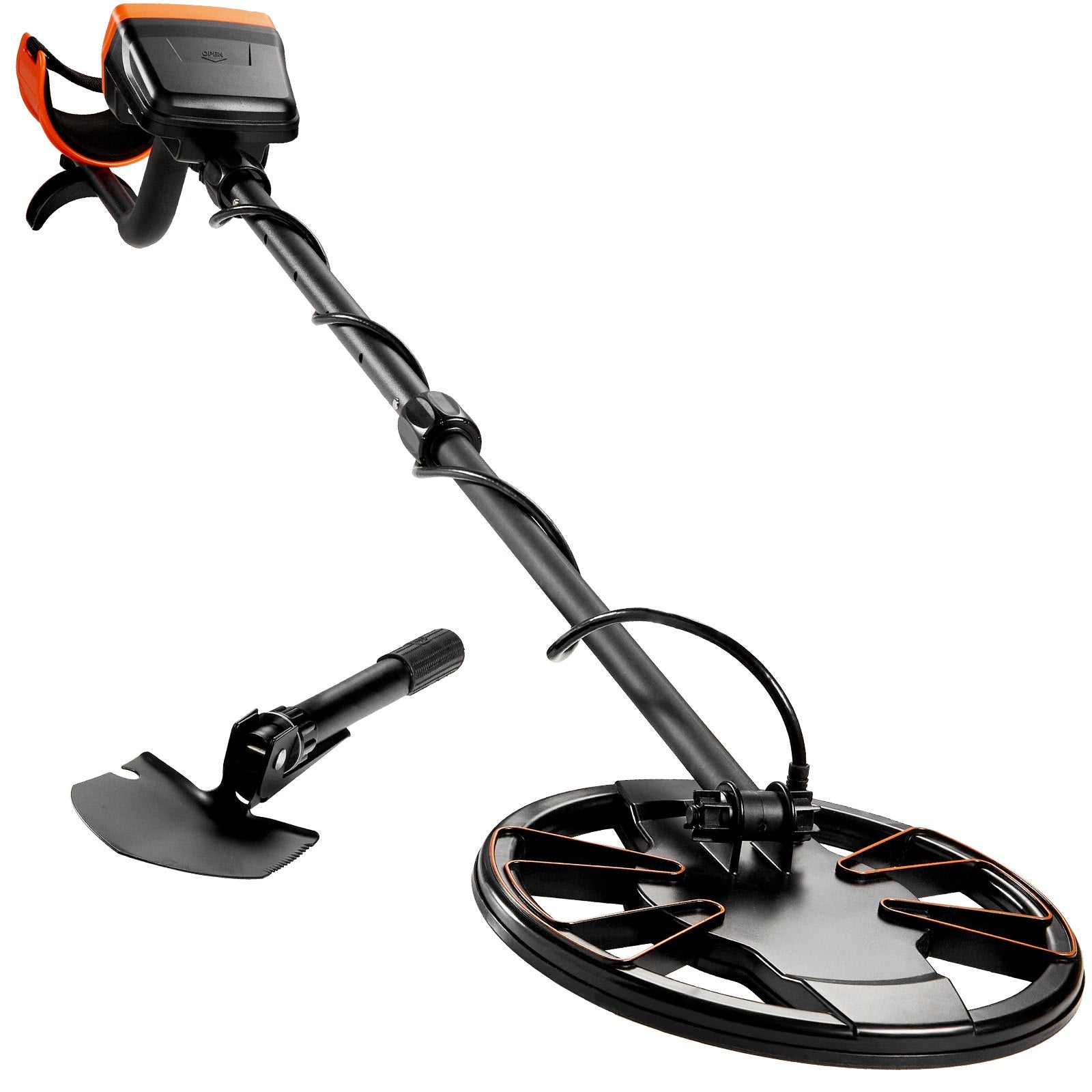 VEVOR Metal Detector for Adults&Kids, 250mm, Professional Adjustable Higher Accuracy Gold Detector, IP68 Waterproof Coil with LCD Display 7 Modes Advanced DSP Chip, for Detecting Gold Treasure Hunting