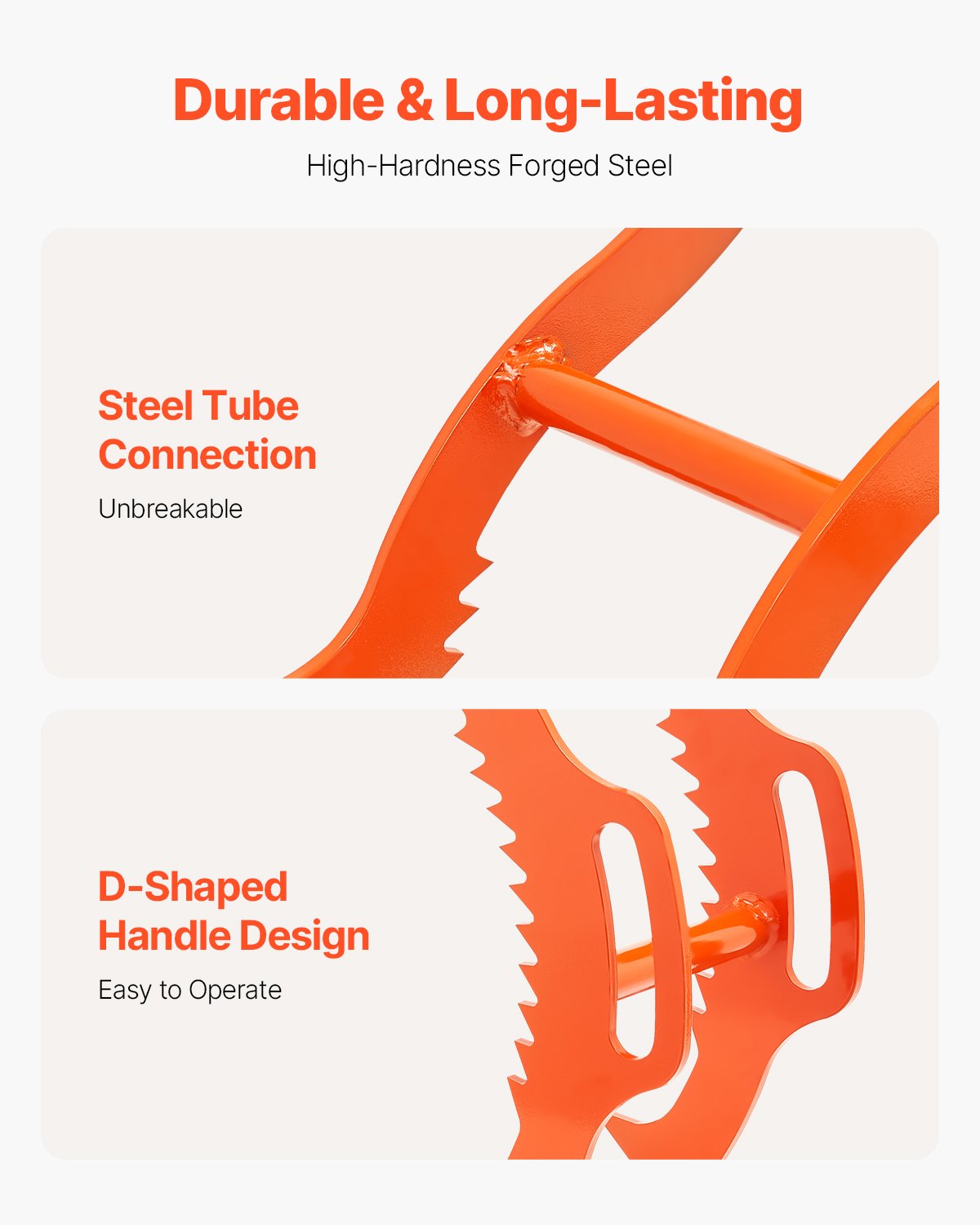 VEVOR 36in Log Lifting Tongs, 4-Claw Log Tongs, Heavy Duty Steel Log Grapple, 3300LBS Lifting Capacity, Swivel Log Graper Timber, Eagle Claw Design, Log Skidding Tongs for Trucks, Tractors, Forklifts