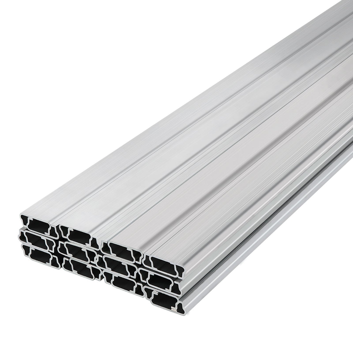 VEVOR Spring Wire and Lock Channel,2 m Spring Lock & U-Channel Bundle for Greenhouse, 20 Packs PE Coated Spring Wire & Aluminum Alloy Channel, Plastic Poly Film or Shade Cloth Attachment with Screw