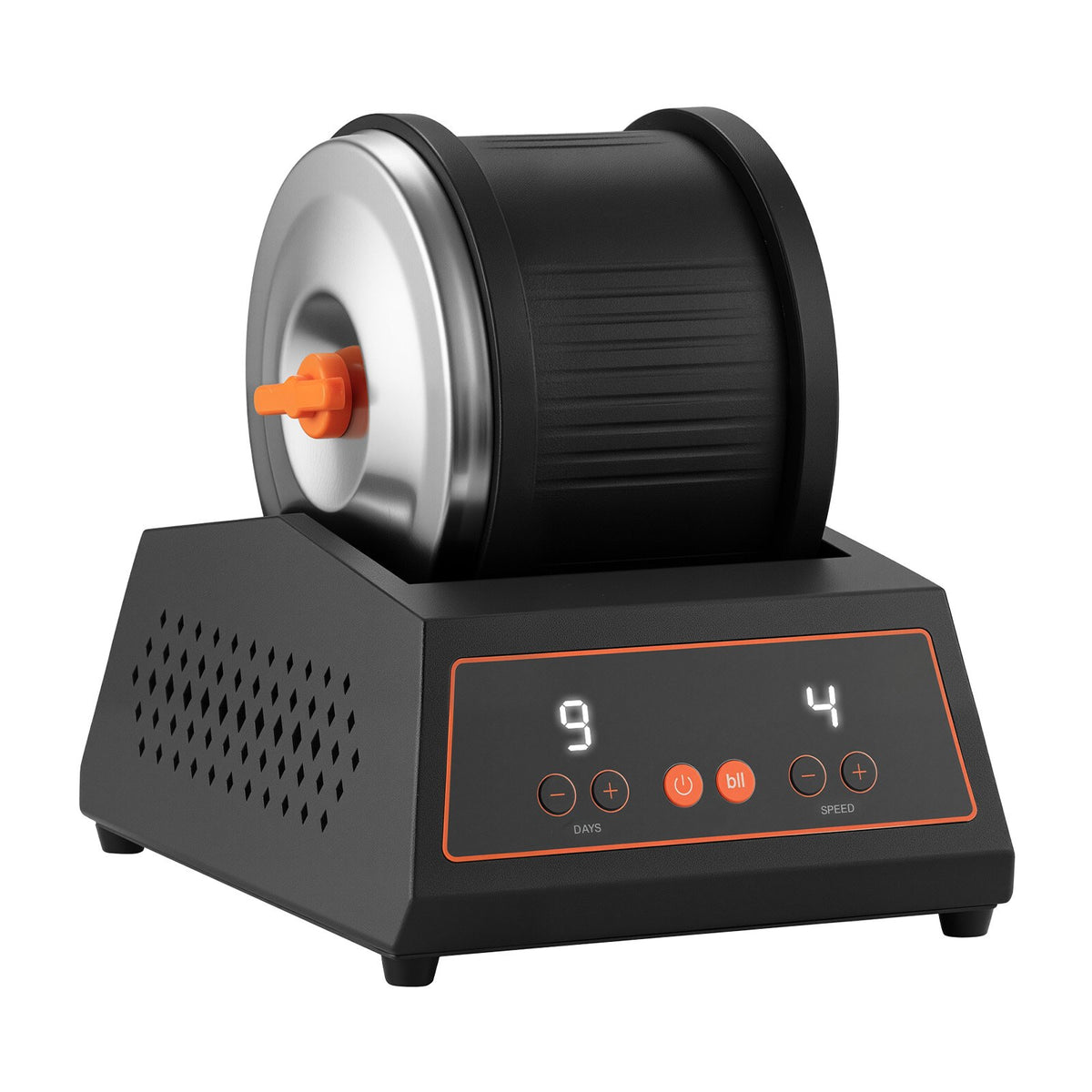 VEVOR Rock Tumbler Kit, 4lbs Rock Polishing Kit, 4 Speed Settings 9-Day Polishing Timer Stone Polishing Kit, Belt-Free Rock Polisher with Adapter &amp; Overload Protection, Rock Polisher for Adults Kids