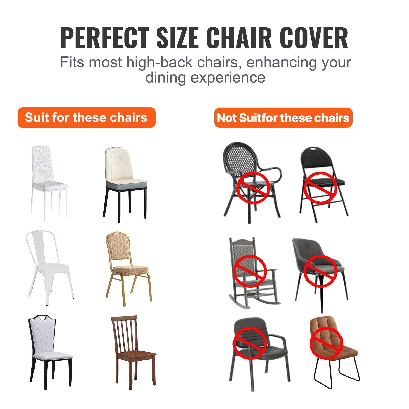 Stretch Spandex Folding Chair Covers, Universal Fitted Chair Cover, Removable Washable Protective Slipcovers, for Wedding, Holiday, Banquet, Party, Celebration, Dining (50PCS Beige)