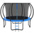 VEVOR 10FT Trampoline, 330 lbs Trampoline with Enclosure Net, Ladder, and Curved Pole, Heavy Duty Trampoline with Jumping Mat and Spring Cover Padding, Outdoor Recreational Trampolines for Kids Adults