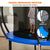VEVOR 3.66m Trampoline, 181 kg Trampoline with Enclosure Net, Ladder, and Curved Pole, Heavy Duty Trampoline with Jumping Mat and Spring Cover Padding, Outdoor Recreational Trampolines for Kids Adults
