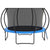 VEVOR 3.66m Trampoline, 181 kg Trampoline with Enclosure Net, Ladder, and Curved Pole, Heavy Duty Trampoline with Jumping Mat and Spring Cover Padding, Outdoor Recreational Trampolines for Kids Adults