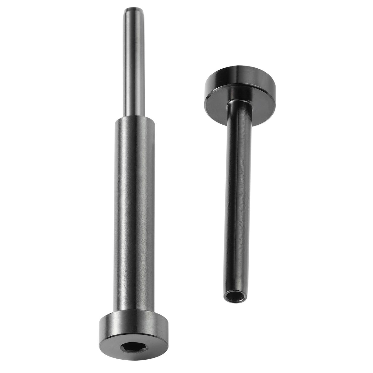 VEVOR 40 Pack Invisible Cable Railing kit, T316 Stainless Steel 3.2mm Invisible Receiver and Swage Stud End for Cable Railing, Swage Tensioner 3.2mm for Wood/Metal Post, Cable Railing Hardware, Black