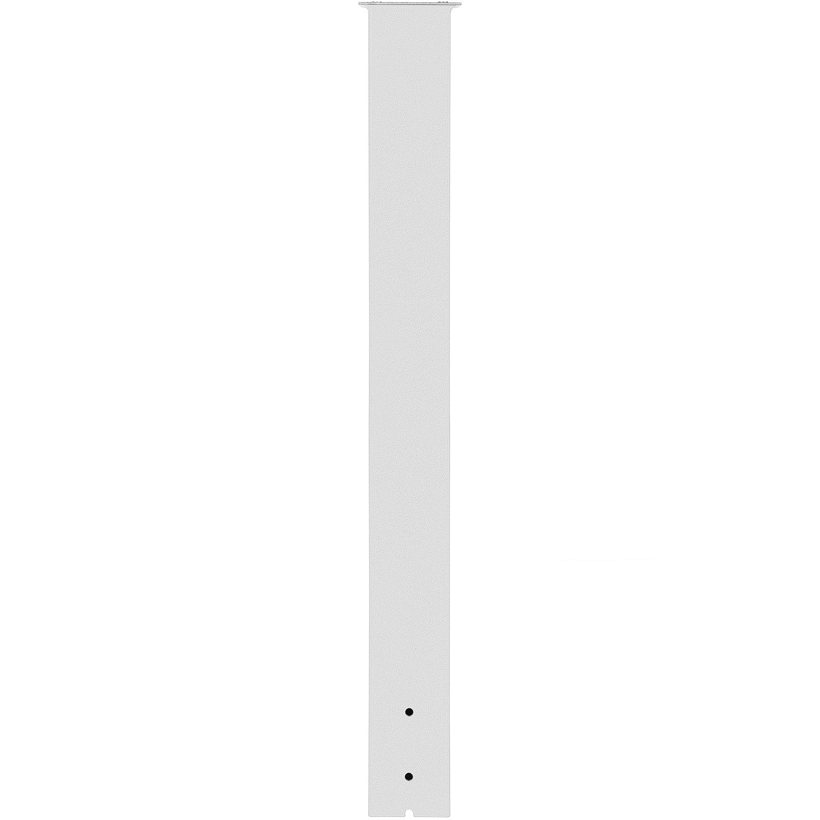 VEVOR Mailbox Post, 43\" High Mailbox Stand, White Powder-Coated Mail Box Post Kit, Q235 Steel Post Stand Surface Mount Post for Sidewalk and Street Curbside, Universal Mail Post for Outdoor Mailbox