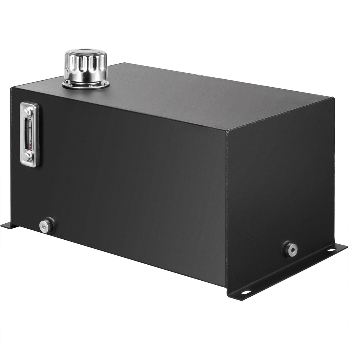VEVOR Hydraulic Fluid Reservoir Tank 10 Gallon Hydraulic Oil Reservoir Hydraulic Steel Tank Reservoir, Hydraulic Oil Tank Reservoir, Hydraulic Reservoir with a Temp Gauge