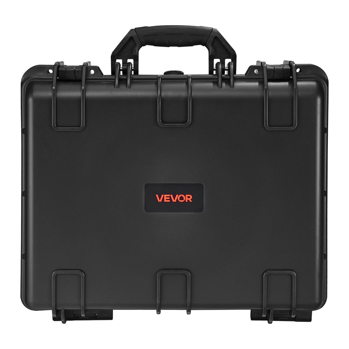 Hard Pistol Case, Heavy Duty Hard Gun Case with XPE Foam Interior, Waterproof Pistol Storage Box with Customizable Lining & Handle for Gun, Lenses, Camera, Gear, TSA Compliant, 475x415x215 mm