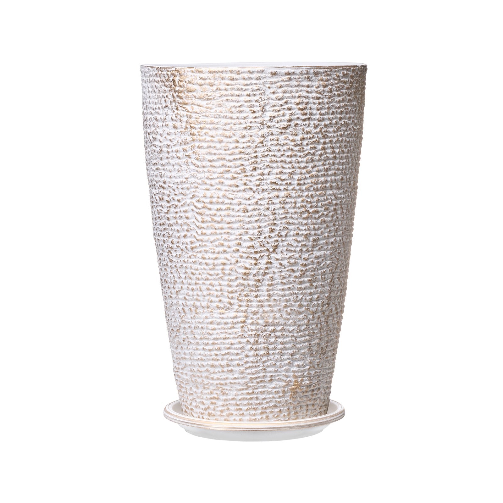 VEVOR Tall Planter Set of 2 Round Tapered Plant Pots 53 cm for Outdoor Indoor