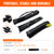 VEVOR Badminton Net, Height Adjustable Volleyball Net, 10ft Wide Foldable Pickleball Net, Portable Easy Setup Tennis Net Set with Poles, Stand and Carry Bag, for Kids Backyard Game Indoor Outdoor Use