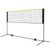VEVOR Badminton Net, Height Adjustable Volleyball Net, 10ft Wide Foldable Pickleball Net, Portable Easy Setup Tennis Net Set with Poles, Stand and Carry Bag, for Kids Backyard Game Indoor Outdoor Use