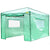 VEVOR 12\'x 8\'x 8\' Pop-Up Greenhouse, Set Up in Minutes, Portable Greenhouse with Doors & Windows. High Strength PE Cover & Powder-Coated Steel Construction