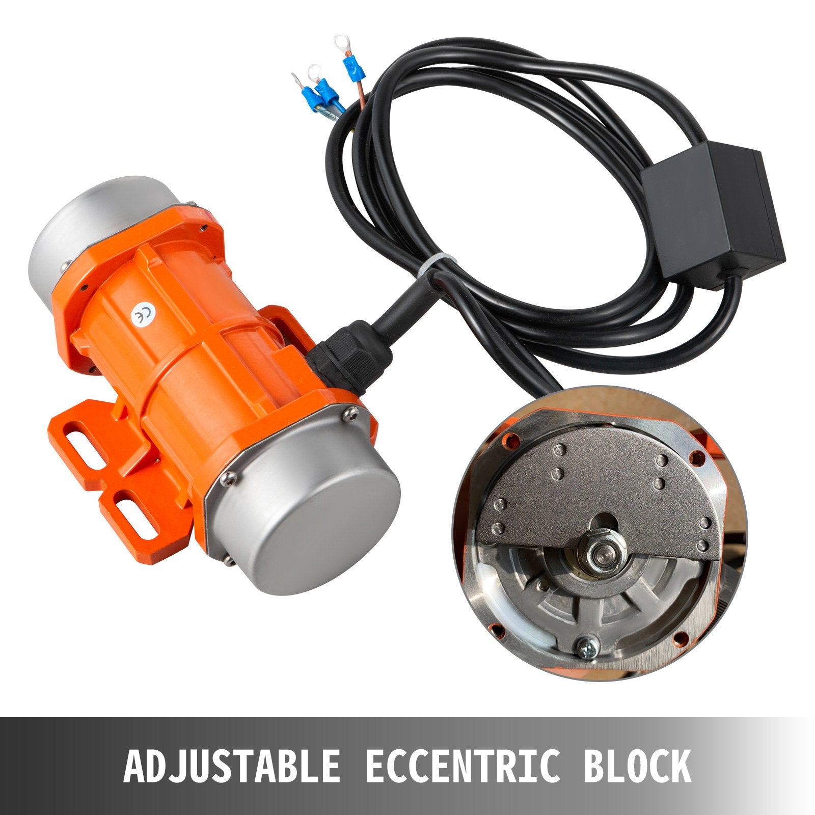 Vevor Concrete Vibrator, Motor Vibrating Motor, 220V 40W Single Phase 3000rpm AC Motor