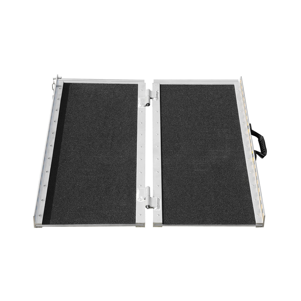 VEVOR Portable Wheelchair Ramp 2FT, Non-Slip Aluminum Folding Handicap Ramp, Door Threshold Ramps for Wheelchair for Home,Wheel Chair Ramp Steps, Cars, Scooter, Cart, Curbs, Stairs