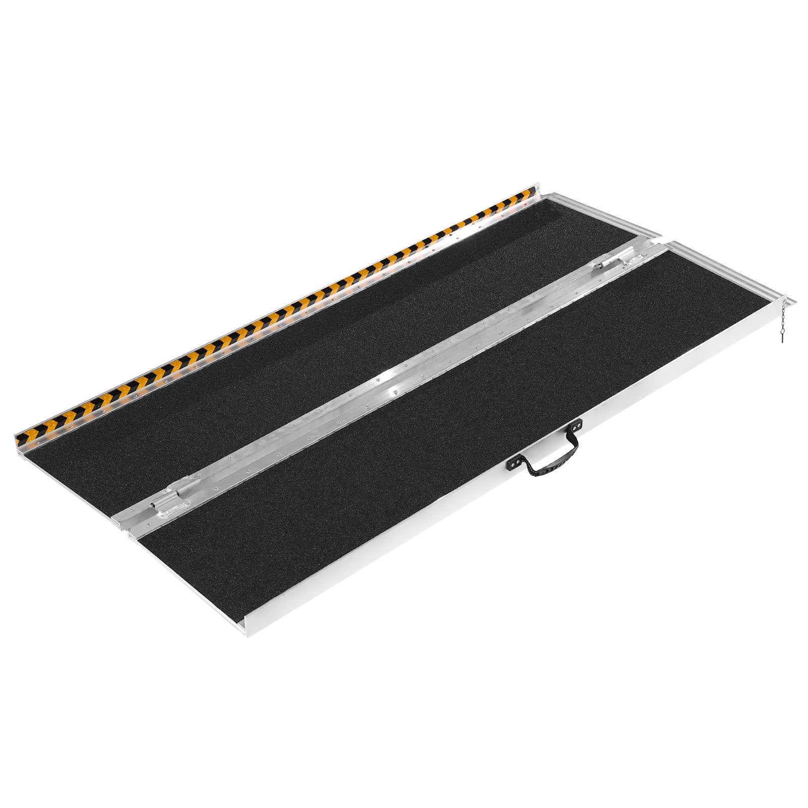 VEVOR Portable Wheelchair Ramp, 183 cm 363 kg Capacity, Non-Slip Aluminum Folding Threshold Ramp, Foldable Mobility Scooter Ramp Wheel Chair Ramp, Handicap Ramp for Home Steps, Stairs, Doorways, Curbs