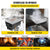 VEVOR Maple Syrup Evaporator Pan 76x41x24 cm Stainless Steel Maple Syrup Boiling Pan with Valve for Boiling Maple Syrup