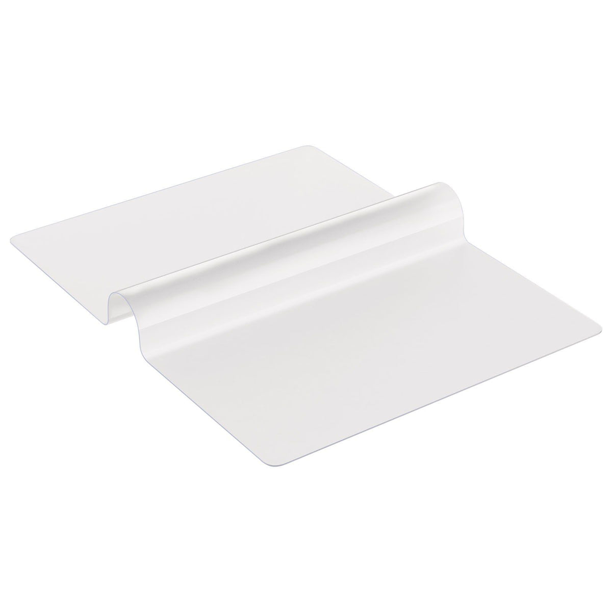Plastic Table Cover, 24 x 48 Inch 1.5 mm Thick Frosted Table Protector, Rectangle PVC Desk Mat, Waterproof & Easy Cleaning Desk Pad Tablecloth, for Office Dresser Dining Room Table Night Stand