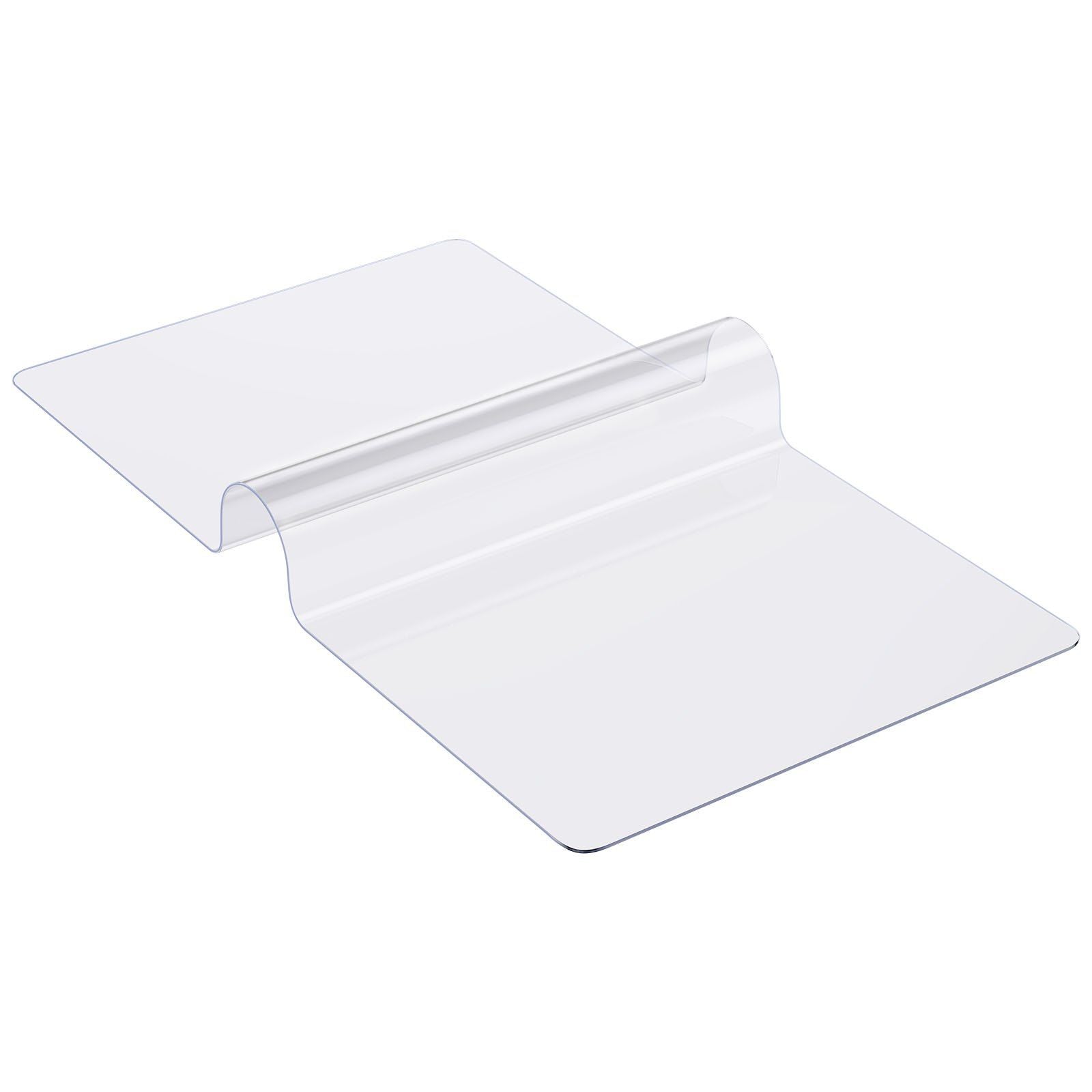 Plastic Table Cover, 30 x 60 Inch 1.5 mm Thick Clear Table Protector, Rectangle PVC Desk Mat, Waterproof & Easy Cleaning Desk Pad Tablecloth, for Office Dresser Dining Room Table Night Stand