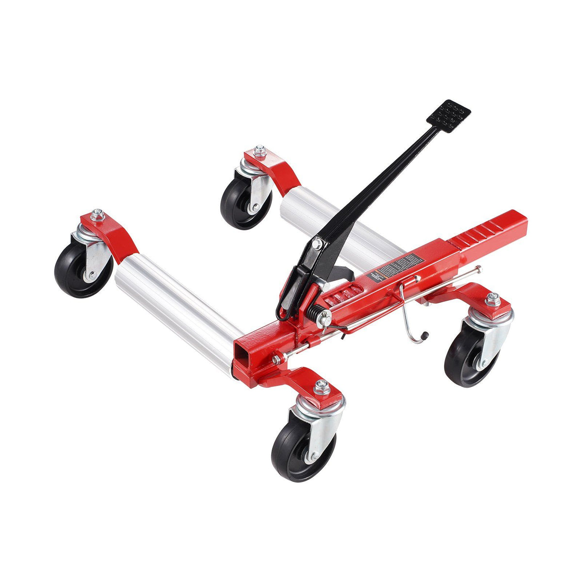 Wheel Dolly, Max Capacity 1500 Lbs Car Dolly, Car Jack Dolly Lifter with 360° Rotatable Wheels, Heavy Duty Vehicle Positioning Ratchet Tire Jack, for Vehicle Car Auto Repair Moving, Set of 4