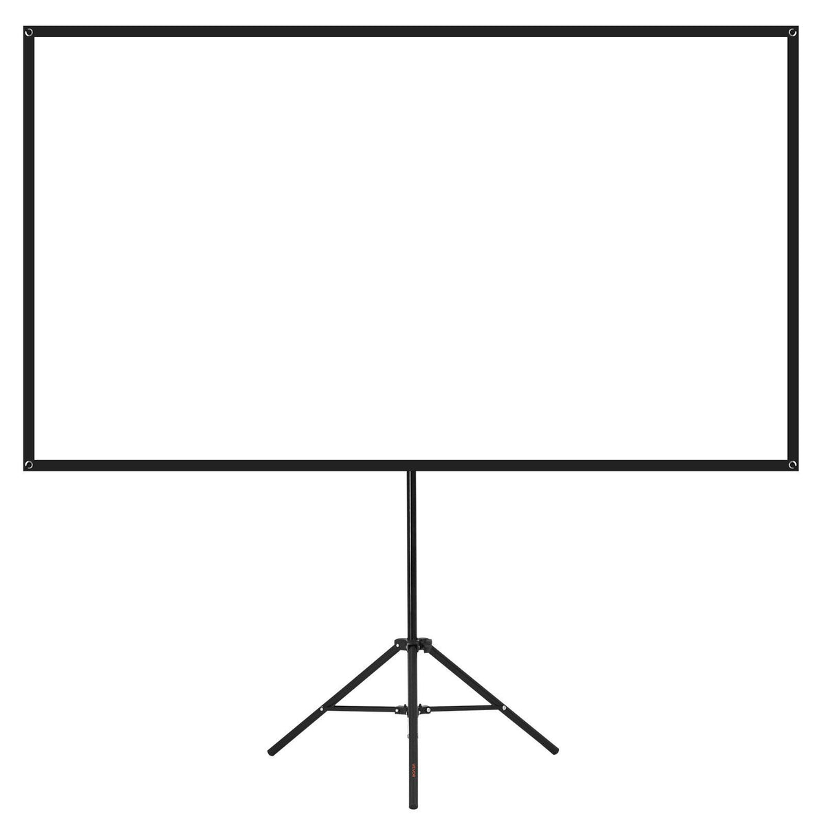 Projector Screen with Stand, 80 Inch 160° Wide Angle Indoor Outdoor Projection Screen, 16:9 4K HD Wrinkleless Portable Tripod Screens with Carry Bag, for Movie Home Theater Office Presentation