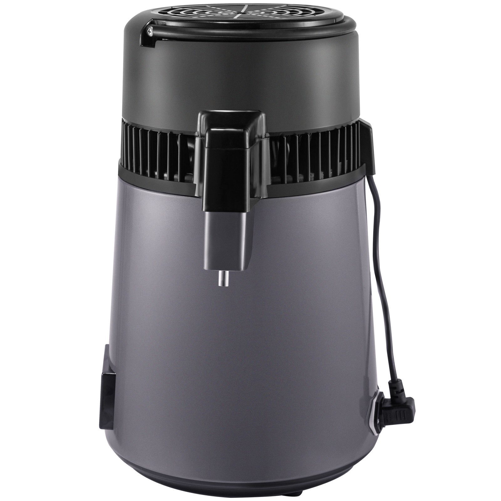 VEVOR Home Water Distiller Distilled Water Maker 4 L with Dual Temp Display Grey