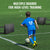 VEVOR Soccer Rebounder Board, 100x40 cm Portable Soccer Wall with 2 Angles Rebound, Foldable HDPE Kickback Rebound Board, Soccer Training Equipment for Kids and Adults, Passing & Shooting Practice